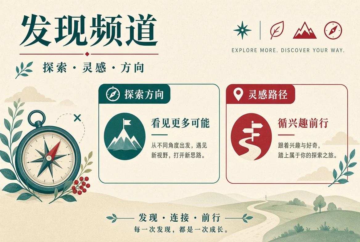 跨栏目内容发现与阅读线索封面